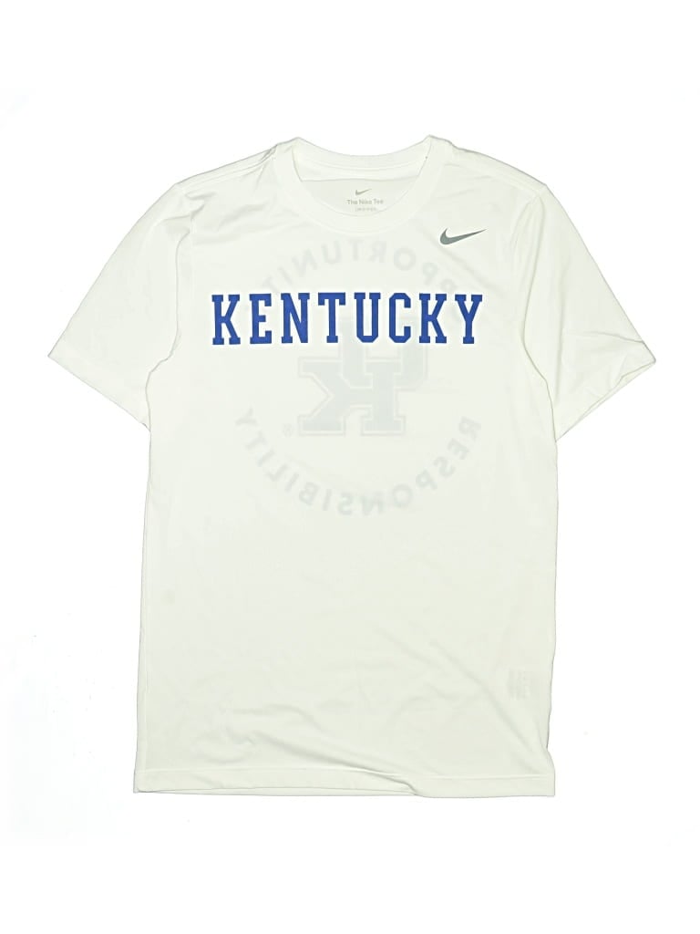 Pre-owned Nike Kids' Short Sleeve T-shirt In Ivory