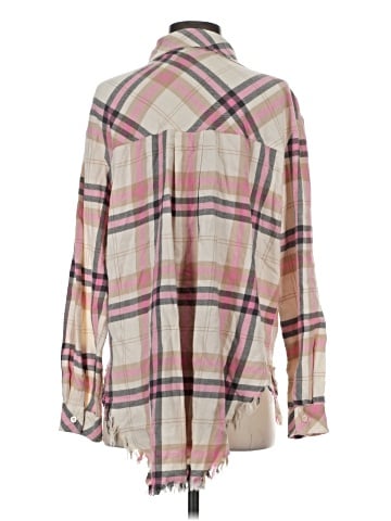 Jun & Ivy Long Sleeve Button-Down Shirt (view 2)