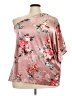 Andree by UNIT 100% Polyester Pink Poncho Size 3X - photo 1