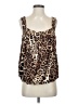 Marciano Brown Sleeveless Blouse Size S - photo 1