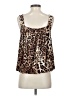 Marciano Brown Sleeveless Blouse Size S - photo 2