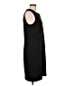 Christopher & Banks Solid Black Casual Dress Size 10 - photo 4