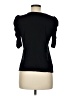 Ann Taylor LOFT Black Short Sleeve Top Size M - photo 2