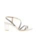 Naturalizer Metallic Silver Sandals Size 6 1/2 - photo 1