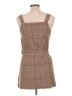 Assorted Brands Tweed Brown Casual Dress Size L - photo 2