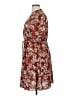 ePretty 100% Polyester Brown Casual Dress Size XL - photo 5