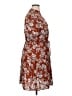 ePretty 100% Polyester Brown Casual Dress Size XL - photo 4