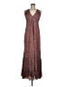 Assorted Brands Paisley Brown Casual Dress One size - photo 1