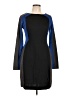 Trouve Color Block Black Cocktail Dress Size L - photo 1