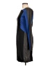 Trouve Color Block Black Cocktail Dress Size L - photo 5