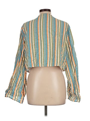 Topshop Long Sleeve Blouse (view 2)