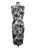 Ava & Aiden Print Gray Cocktail Dress Size 4 - photo 2
