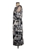 Ava & Aiden Print Gray Cocktail Dress Size 4 - photo 5
