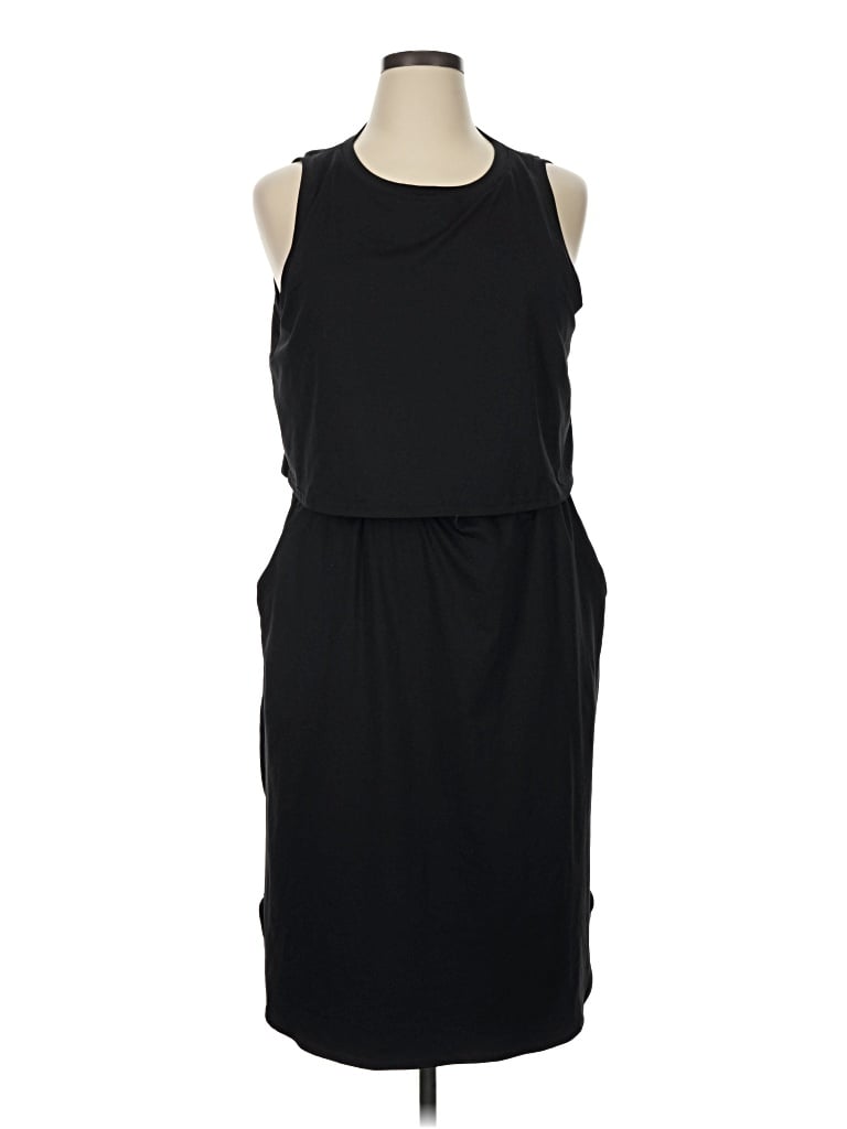 Pre-owned Unbranded Cocktail Dress In Black