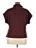 ADAY Burgundy Short Sleeve Top Size XL - photo 2