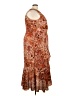 R&M Richards Print Brown Cocktail Dress Size 22 - photo 4