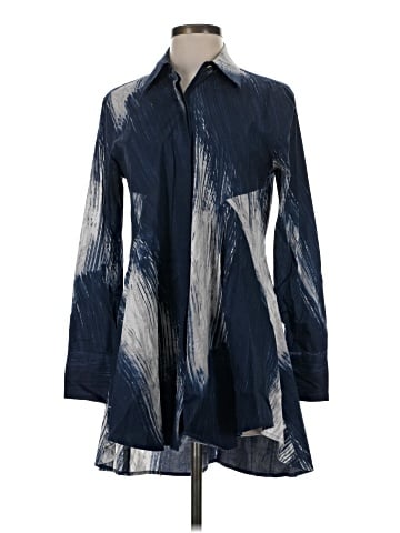 Donna Karan New York Long Sleeve Blouse (view 1)