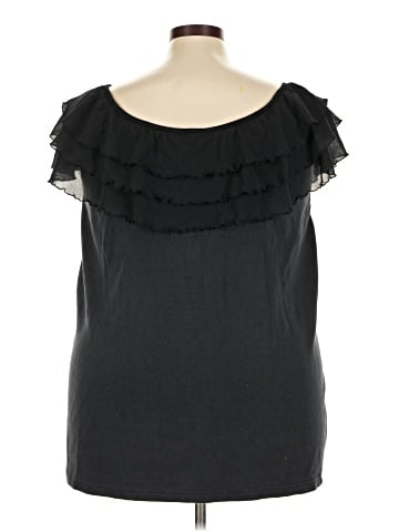 Denim 24/7 Sleeveless Blouse (view 2)