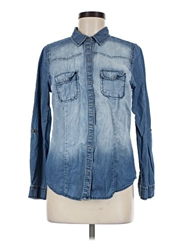I Heart Ronson Long Sleeve Button-Down Shirt (view 1)