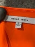 Naked Zebra 100% Polyester Orange Sleeveless Blouse Size L - photo 7