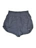 Asics 100% Polyester Solid Gray Athletic Shorts Size S - photo 1