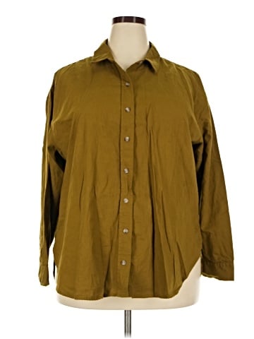 Universal Thread Long Sleeve Button-Down Shirt (view 1)