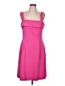DKNY Solid Pink Cocktail Dress Size 12 - photo 1