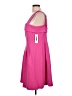 DKNY Solid Pink Cocktail Dress Size 12 - photo 5