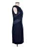Jennifer Lopez Solid Blue Cocktail Dress Size 8 - photo 4