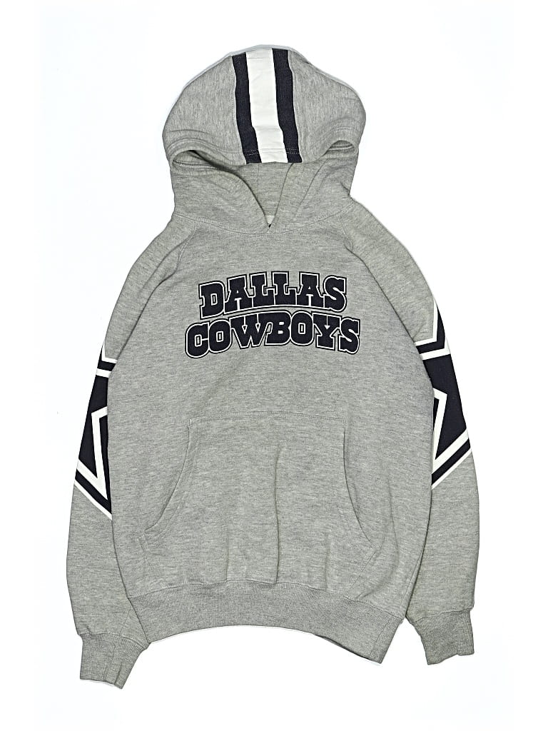 DALLAS COWBOYS Sweatshirt: Gray Tops – Size 16