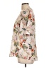 Antonio Melani Floral Ivory Short Sleeve Blouse Size L - photo 5