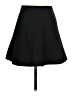 J.Crew Solid Black Formal Skirt Size 00 - photo 1