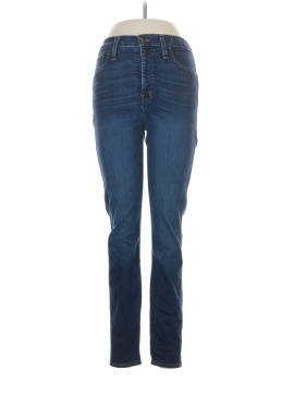 Madewell 10" High-Rise Skinny Jeans in Hayes Wash (view 1)