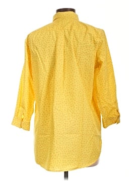 Lands' End 3/4 Sleeve Button-Down Shirt (view 2)