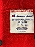 Champion Red Zip Up Hoodie Size 10 - 12 - photo 3