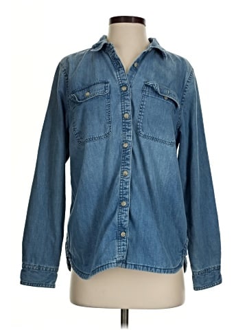 L.L.Bean Long Sleeve Button-Down Shirt (view 1)