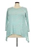 Absolutely Famous Teal Long Sleeve Top Size 3X - photo 1