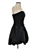 Xscape Solid Black Cocktail Dress Size 4 - photo 4