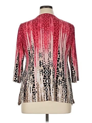 JM Collection 3/4 Sleeve Blouse (view 2)