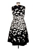 Talbots Graphic Black Cocktail Dress Size 10 - photo 2