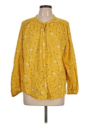 Old Navy 3/4 Sleeve Blouse (view 1)