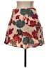 Forever 21 100% Rayon Floral Tan Casual Skirt Size S - photo 2