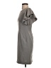 Calvin Klein Solid Gray Casual Dress Size P (petite) - photo 5