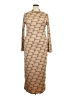 Akira Graphic Tan Casual Dress Size 3X - photo 1
