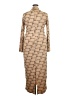 Akira Graphic Tan Casual Dress Size 3X - photo 2