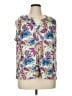 Stella Parker Tropical White Sleeveless Blouse Size 1X - photo 1