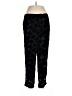 Harlyn Animal Print Black Casual Pants Size 8 - photo 1