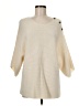Gerard Darel Ivory Poncho Size Med (3) - photo 1