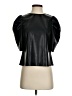 Dolce Cabo Solid Black Short Sleeve Turtleneck Size XS - photo 1