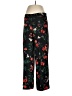 Gibson Latimer 100% Polyester Floral Black Casual Pants Size 6 - photo 1